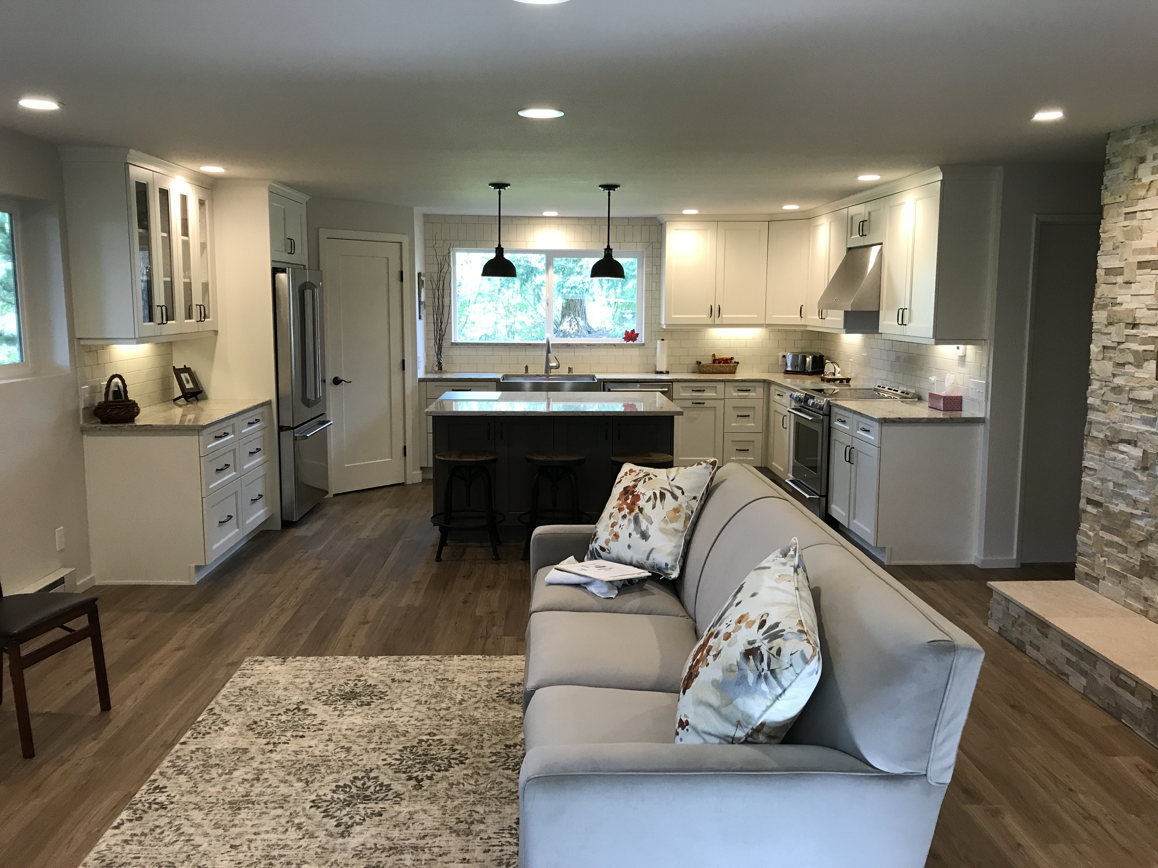 Opening Up Ranch Kitchen To Living Room